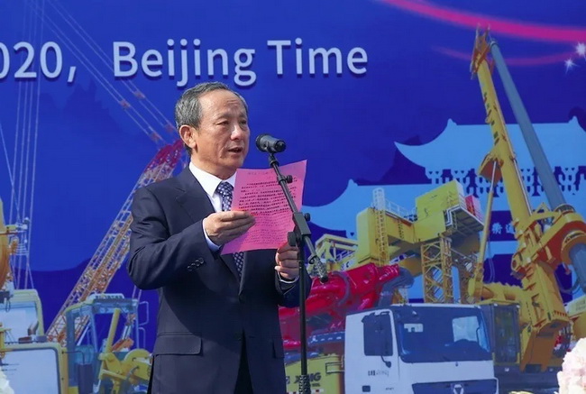 MK体育（中国）国际平台集团工程机械有限公司董事长、党委书记王民致词