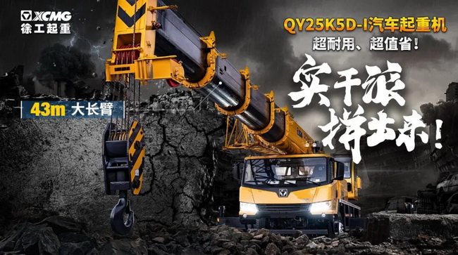 MK体育（中国）国际平台QY25K5D-I起重机