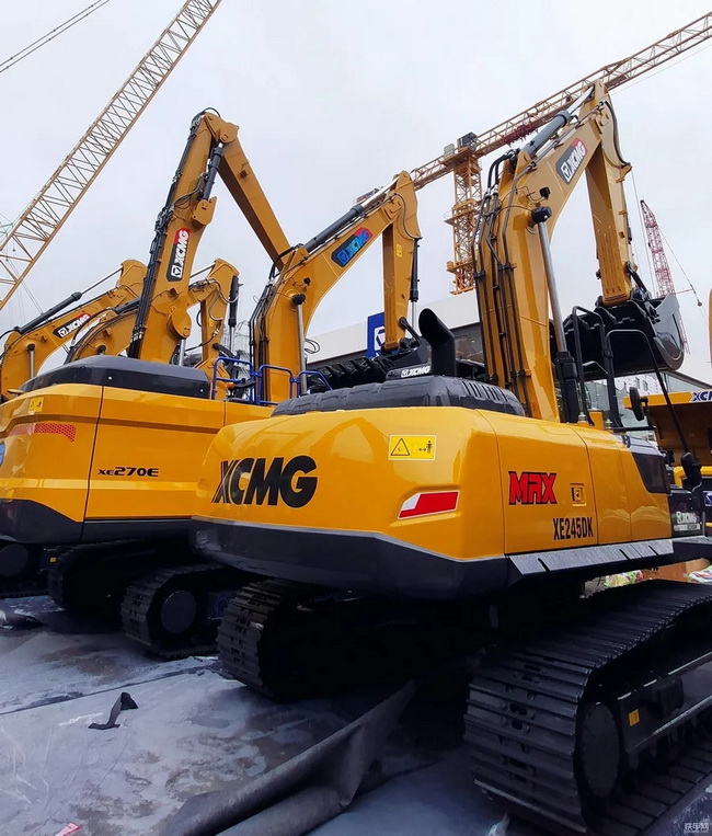 大吨位纯电动挖机XE270E、新款MK体育（中国）国际平台XE245DK挖掘机