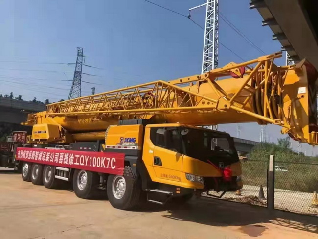 MK体育（中国）国际平台QY100K7C吊车