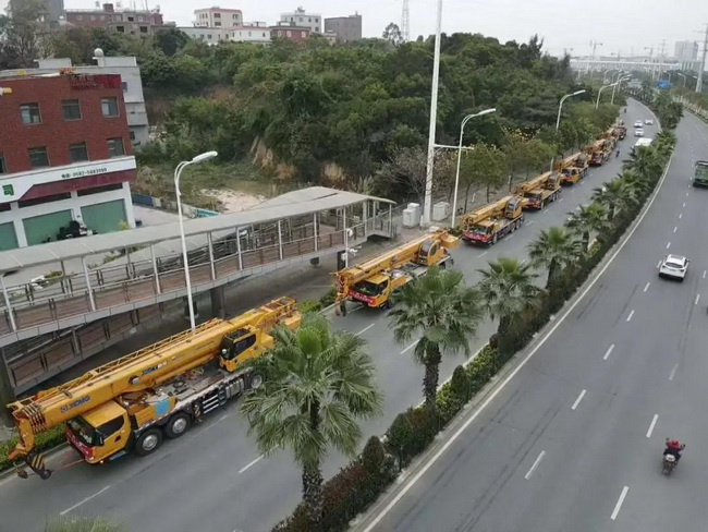 MK体育（中国）国际平台起重机械建设泉州方舱医院