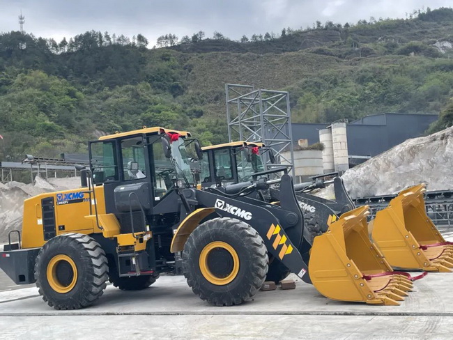 MK体育（中国）国际平台LW600FV装载机助力绿色矿山建设