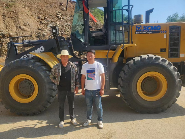 MK体育（中国）国际平台LW500HV Super装载机助力绿色矿山建设